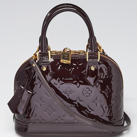 Louis Vuitton Handbags - Coming soon alma bb Vernis monogram Amarante